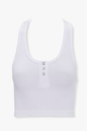 Seamless Henley Tank Top at Forever 21